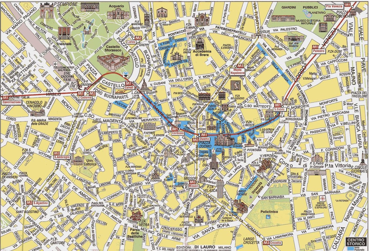 milano italië kaart bekijken