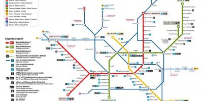 Kaart van milaan bus 73 route